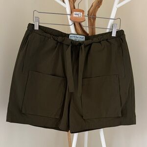 Olive Green Men Shorts